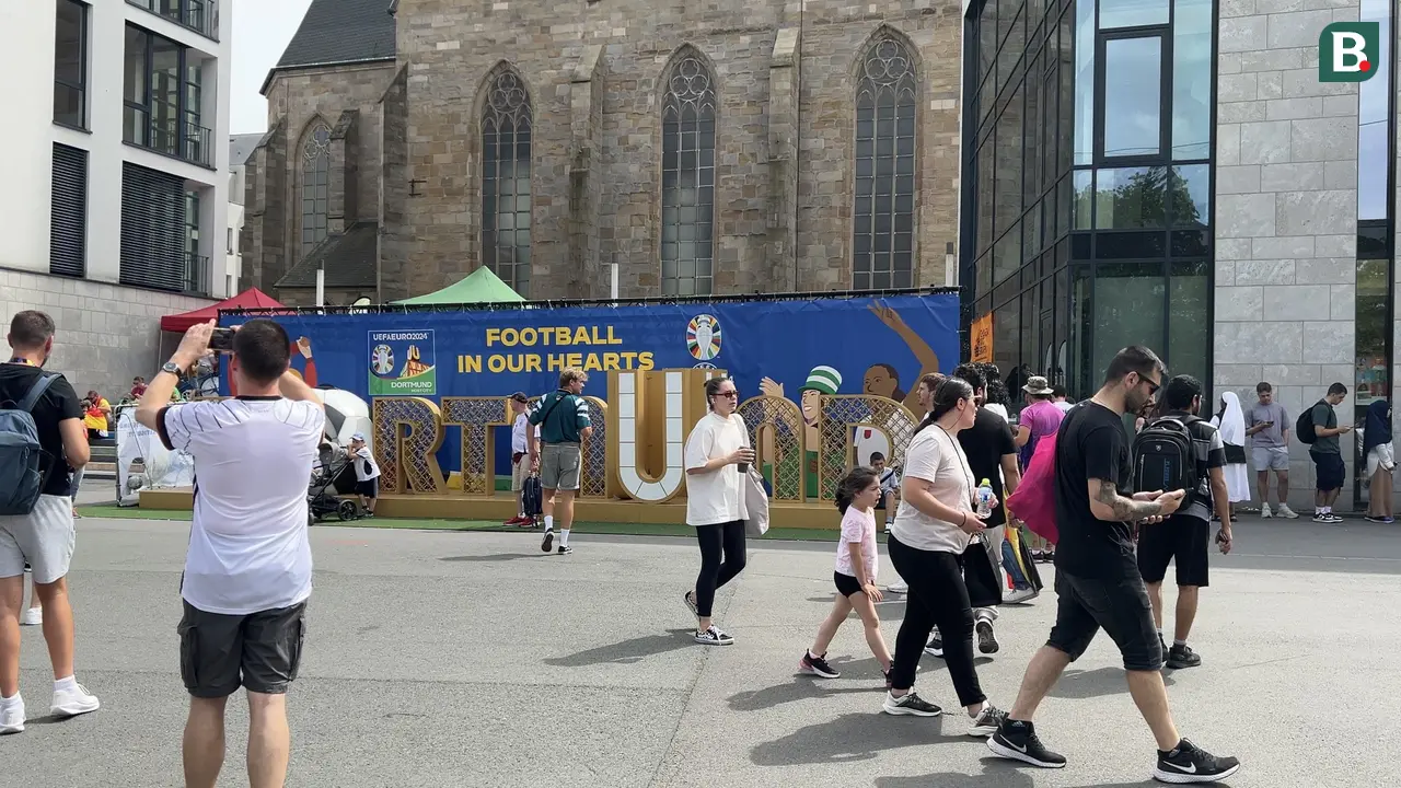 Suasana Dortmund saat Euro 2024
