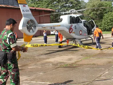 Citizen6, Kalijati: Simulasi latihan penanggulangan gawat darurat yang dilaksanakan Seksi Operasi dan Latihan (Opslat ) Dinas Operasi Lanud Suryadarma T.A 2012 ditinjau Komandan Lanud Suryadarma, Kolonel PNB H. Dumex Dharma. (Pengirim: Pentaksdm)