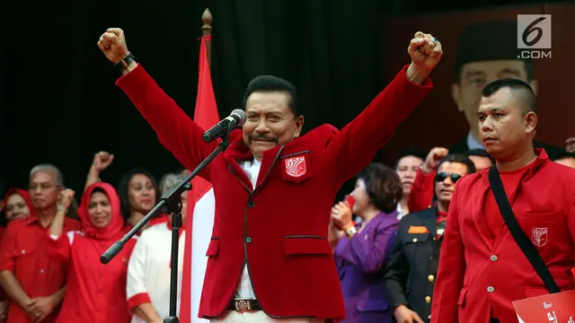 Deklarasi Dukungan PKPI untuk Jokowi di Pilpres 2019