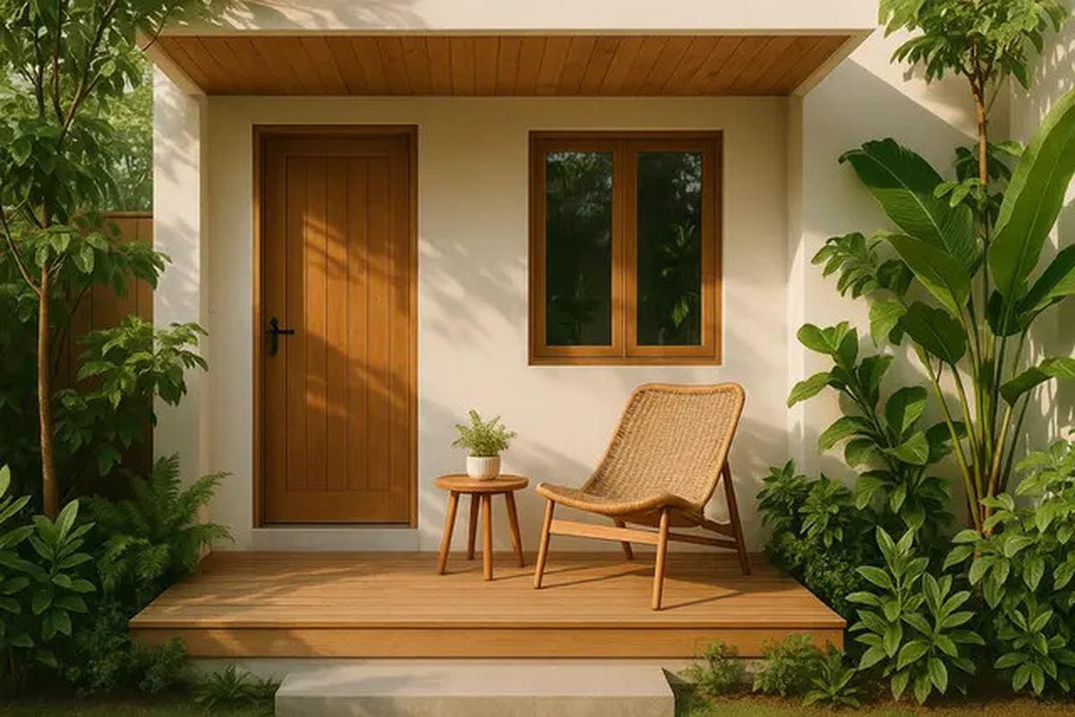 9 Desain Teras Rumah Kecil Minimalis Modern, Bikin Waktu Santai Makin Nyaman