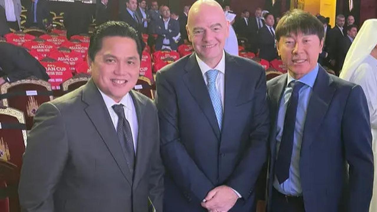 Bertemu Presiden FIFA, Ketum PSSI Erick Thohir Pamerkan Prestasi Sepak Bola Indonesia Sepanjang 2024