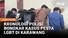 Polisi mengamankan lima orang terkait video viral yang memperlihatkan sebuah pesta LGBT di tempat hiburan malam (THM) di Kabupaten Karawang, Jawa Barat. Mereka diamankan di sejumlah lokasi berbeda di wilayah Karawang, Cikarang, dan Bekasi.