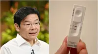 Perdana Menteri Lawrence Wong dinyatakan positif COVID-19 pada 3 Desember setelah serangkaian perjalanan kerja ke luar negeri. (LAWRENCE WONG/FACEBOOK)