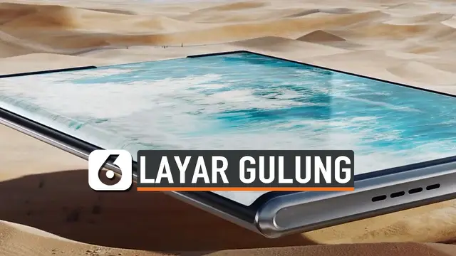 VIDEO: Oppo X 2021, Smartphone Layar Gulung Pertama di Dunia