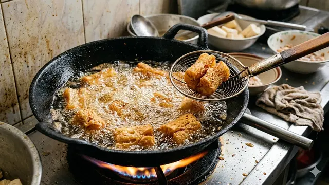 Cara Membuat Singkong Goreng Mekar Gurih (Foto: Gemini AI)