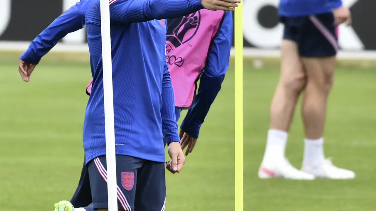 Intip Latihan Inggris Jelang Hadapi Jerman di 16 Besar Euro 2020
