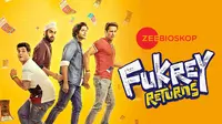 Fukrey Returns yang bisa disaksikan di Zee Bioskop melalui Vidio (Dok.Vidio)