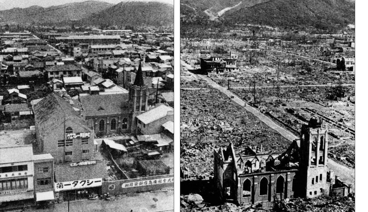 Photo Menyeramkan Ini Penampakan Kota Hiroshima Yang Hancur Usai
