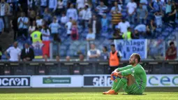 Emiliano Viviano - Kiper asal Italia ini diboyong Arsenal untuk dijadikan pelapis untuk Wojciech Szczęsny dan Lukasz Fabiański. Nyatanya Viviano tidak pernah dimainkan oleh Wenger dan menjadi rekrutan yang aneh. (AFP/Andreas Solaro)
