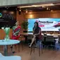 Direktur Pemasaran dan Program Pariwisata InJourney Maya Watono menjelaskan mengenai ajang kejuaraan balap perahu motor atau F1H2O di Danau Toba, Sumatera Utara. (Dok InJourney)