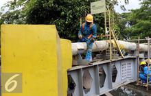 Pipa Gas PGN Bocor di Bekasi Diduga Tersenggol Beko saat Proyek Saluran Air