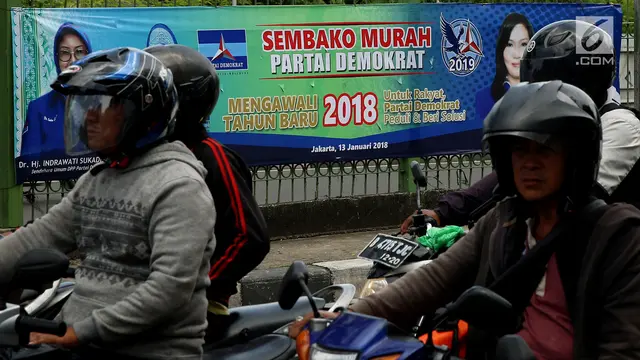 Spanduk Parpol