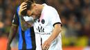 Namun, fans harus bersabar karena belum ada ledakan dari Lionel Messi. La Pulga tidak mampu membuat perbedaan dan memberi tiga poin pada PSG. (AFP/John Thys)