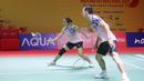 Kemenangan ini membawa pasangan ganda campuran, Rinov Rivaldy/Lisa Ayu Kusumawati, sukses melaju ke perempat final Indonesia Masters 2025. (Bola.com/M Iqbal Ichsan)