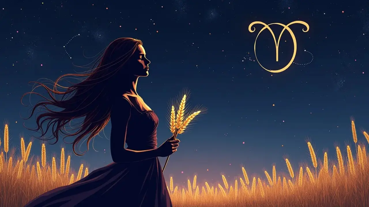 logo zodiak virgo (sumber: AI generated)