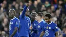 Chelsea kemudian mampu bangkit dan berbalik unggul melalui gol yang dicetak oleh Raheem Sterling dan Denis Zakaria. (AP/Frank Augstein)