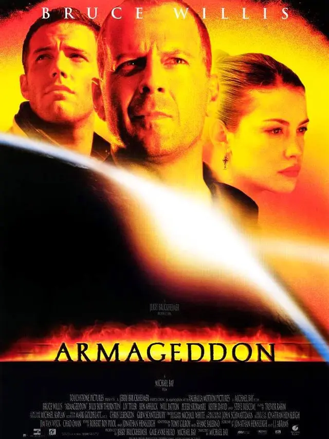 Poster film Armageddon. (Foto: Dok. Touchstone Pictures/ IMDb)