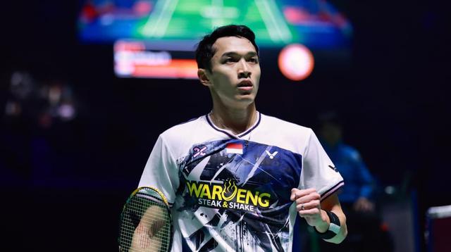 Langkah Jonatan Christie di India Open 2026 harus terhenti di partai puncak. Tunggal putra andalan Indonesia itu belum mampu mengakhiri turnamen dengan gelar juara setelah kalah dari Lin Chun-Yi asal Chinese Taipei pada final yang digelar di New Delhi, Sabtu (18/1/2026). (Bola.com/Dok. PBSI)