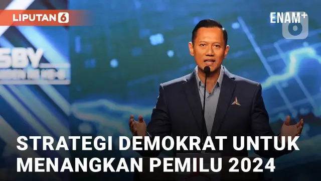 Sampaikan Pidato Politik, AHY Paparkan Strategi Pemenangan Partai Demokrat