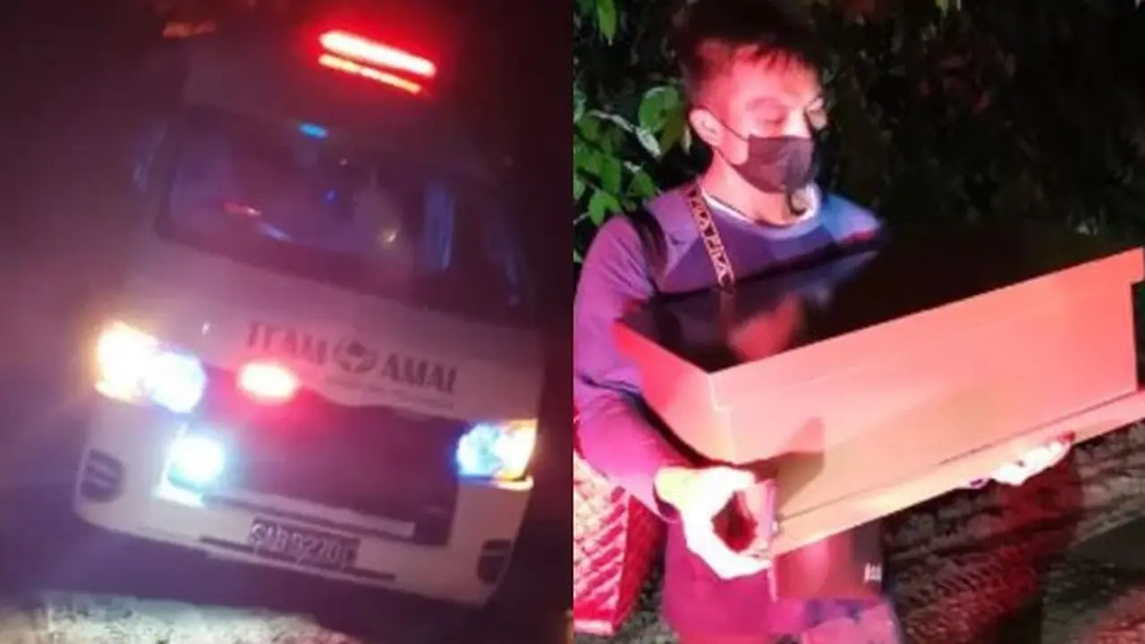 Pria Ini Rela Jalan Kaki Gendong Jenazah Anak Selama 1 Jam Karena Jalan Rusak