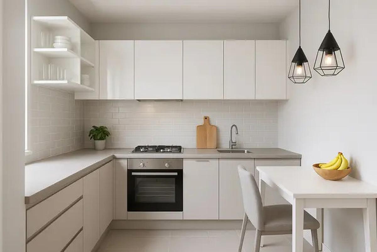 7 Desain Dapur Minimalis 3x2 yang Terlihat Lapang dan Rapi, Cocok untuk Rumah Mungil