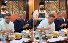 Patrick Kluivert Makan Nasi Padang, Ini Reaksinya Cicipi Rendang Khas Padang yang Bumbunya Medok
