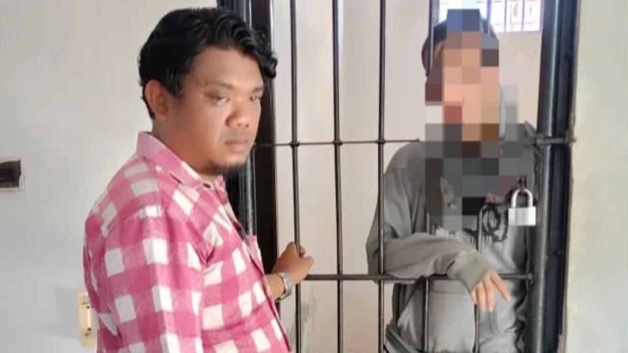 Heboh di Konawe, Pria Diduga Sandera Keponakan di Depan Polsek dan Koramil Sampara