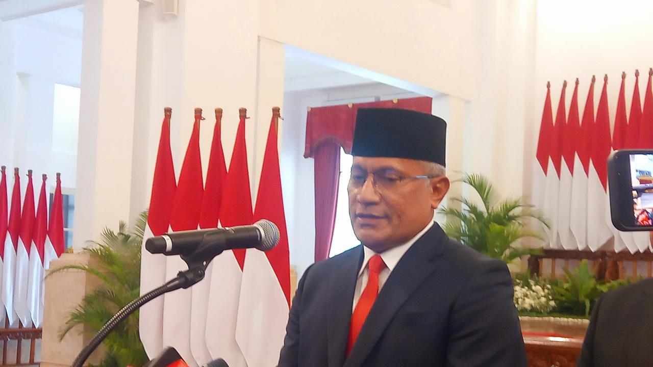 Kepala BNN Komjen Marthinus Hukom