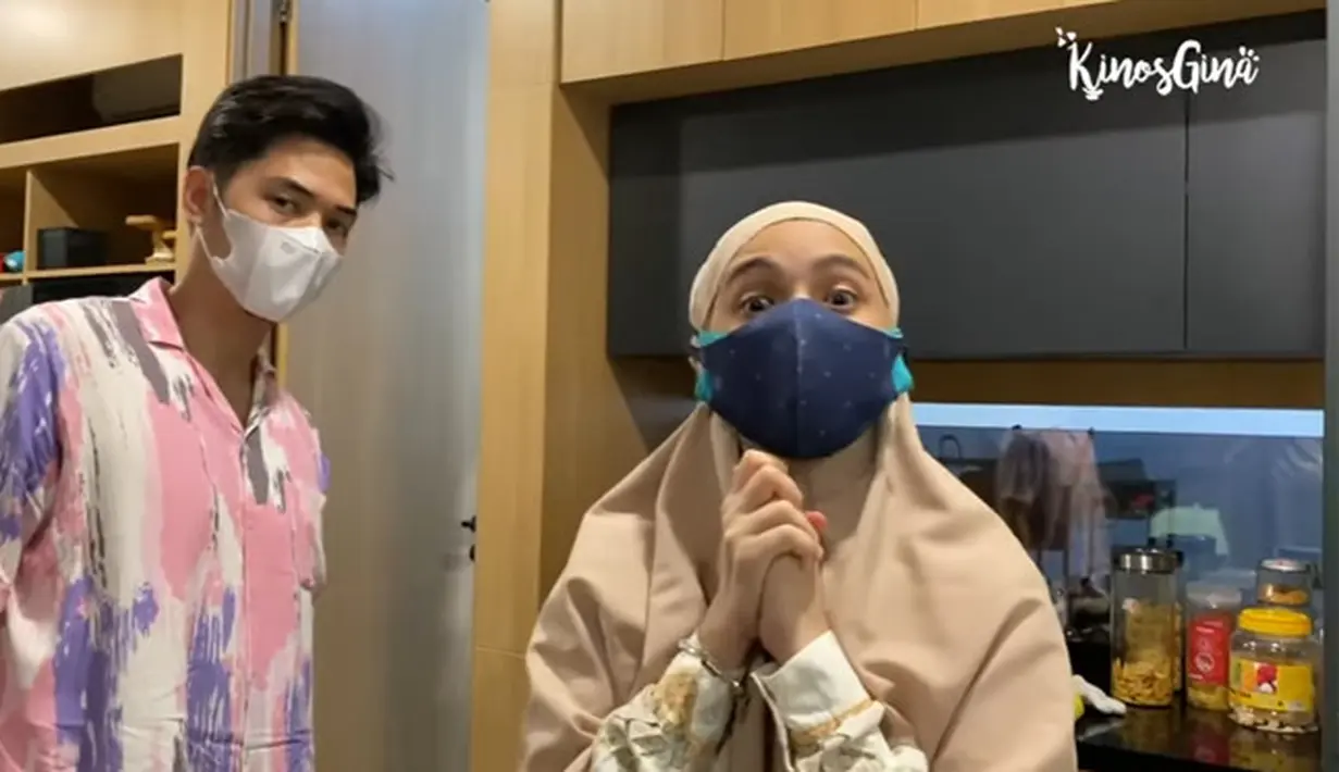 Nycta Gina dan Rizky Kinos (Youtube/KinosGina)