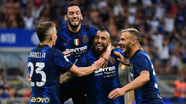 Foto: Inter Milan Menang Telak di Giornata Pertama Liga Italia walaupun Tak Lagi Diperkuat Romelu Lukaku
