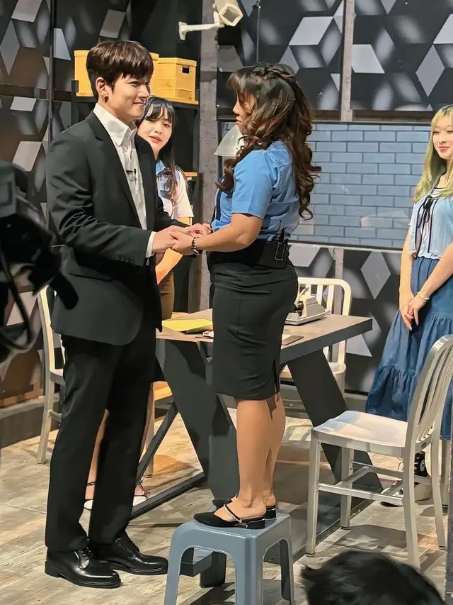 Kiky Saputri dan Ji Chang Wook di Lapor Pak (Instagram/@kikysaputrii)