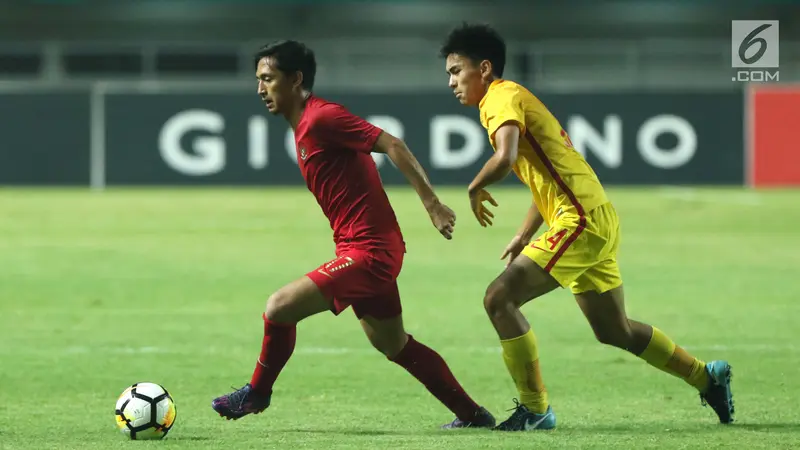 Timnas Indonesia U-19 Kalah Telak dari China U-19