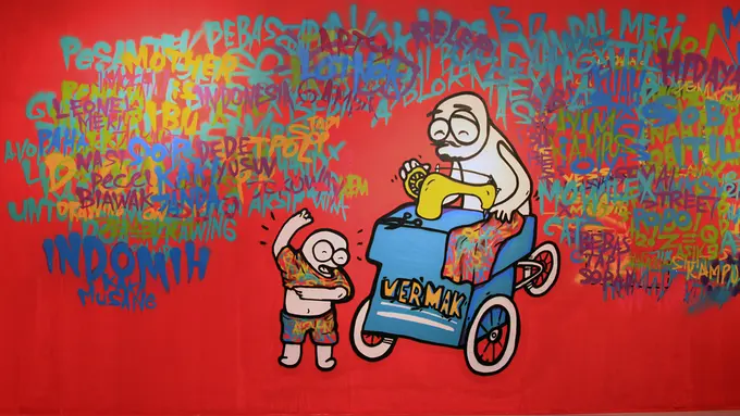 Melihat Karya 10 Seniman Jalanan yang Gambarkan Energi Di Ruang Publik