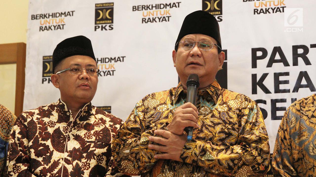 Pertemuan Prabowo dan Petinggi PKS