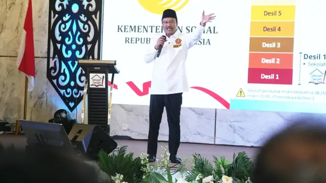 Gus Ipul Ajak Pemprov Kaltim Kolaborasi Entaskan Kemiskinan Melalui DTSEN