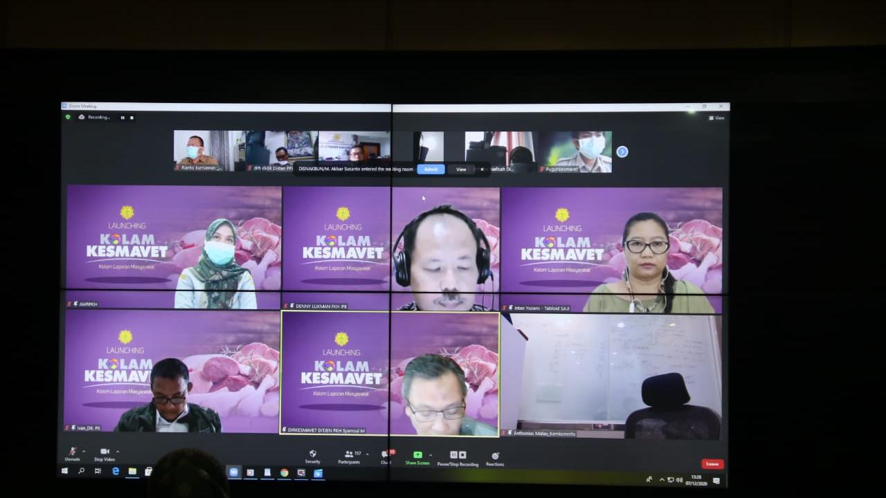 Luncurkan Aplikasi KOLAM, Kementan Ajak Masyarakat Ikut Awasi Produk Hewan