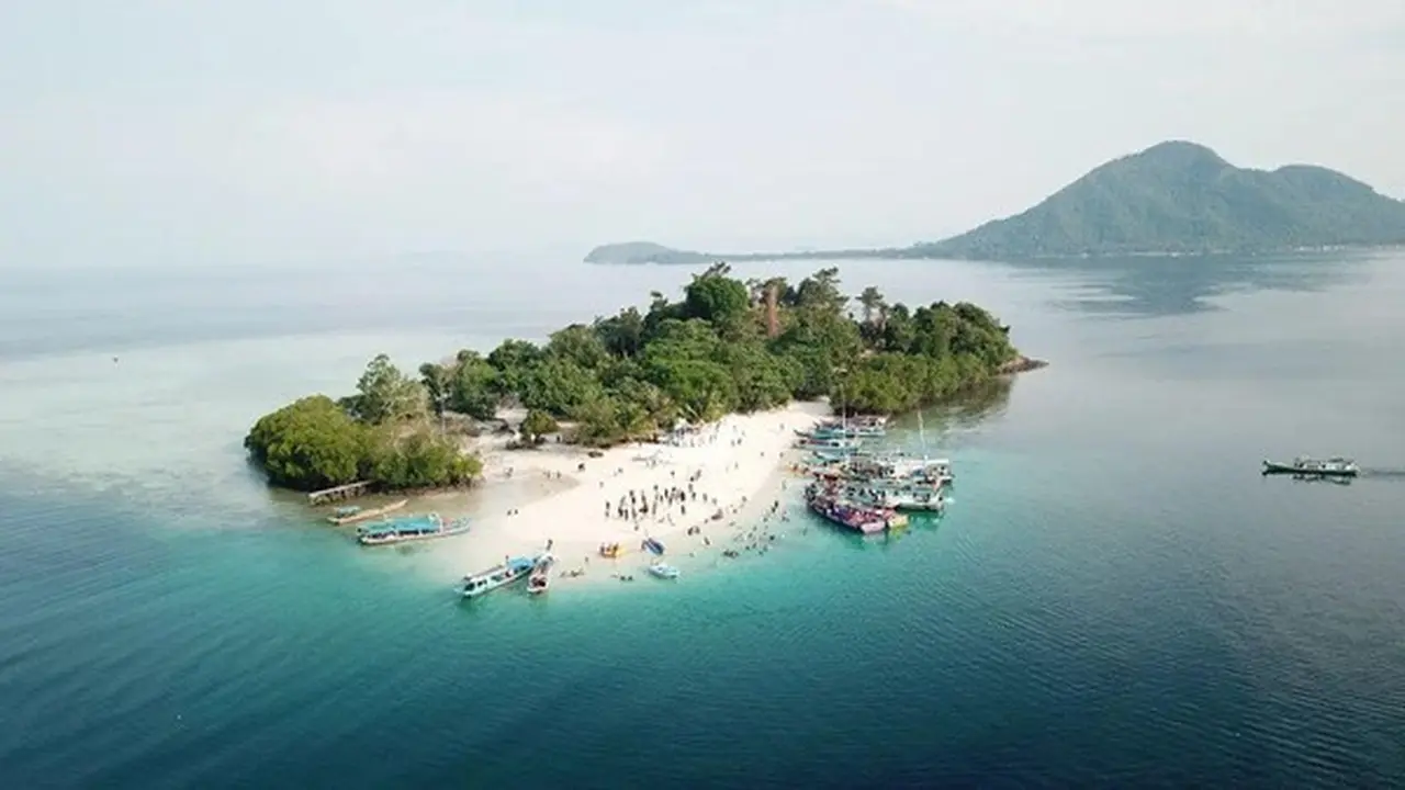 Pulau Pahawang. (Istimewa)