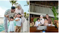 6 Potret Kesha Ratuliu Babymoon Ajak Dua Buah Hati, Menanti Kelahiran Anak Ketiga