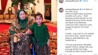 Ibunda Presiden ke-6 RI Susilo Bambang Yudhoyono (SBY) Siti Habibah (foto: instagram annisayudhoyono)