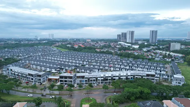 Komplek kawasan PT Lippo Cikarang Tbk. (LPCK)