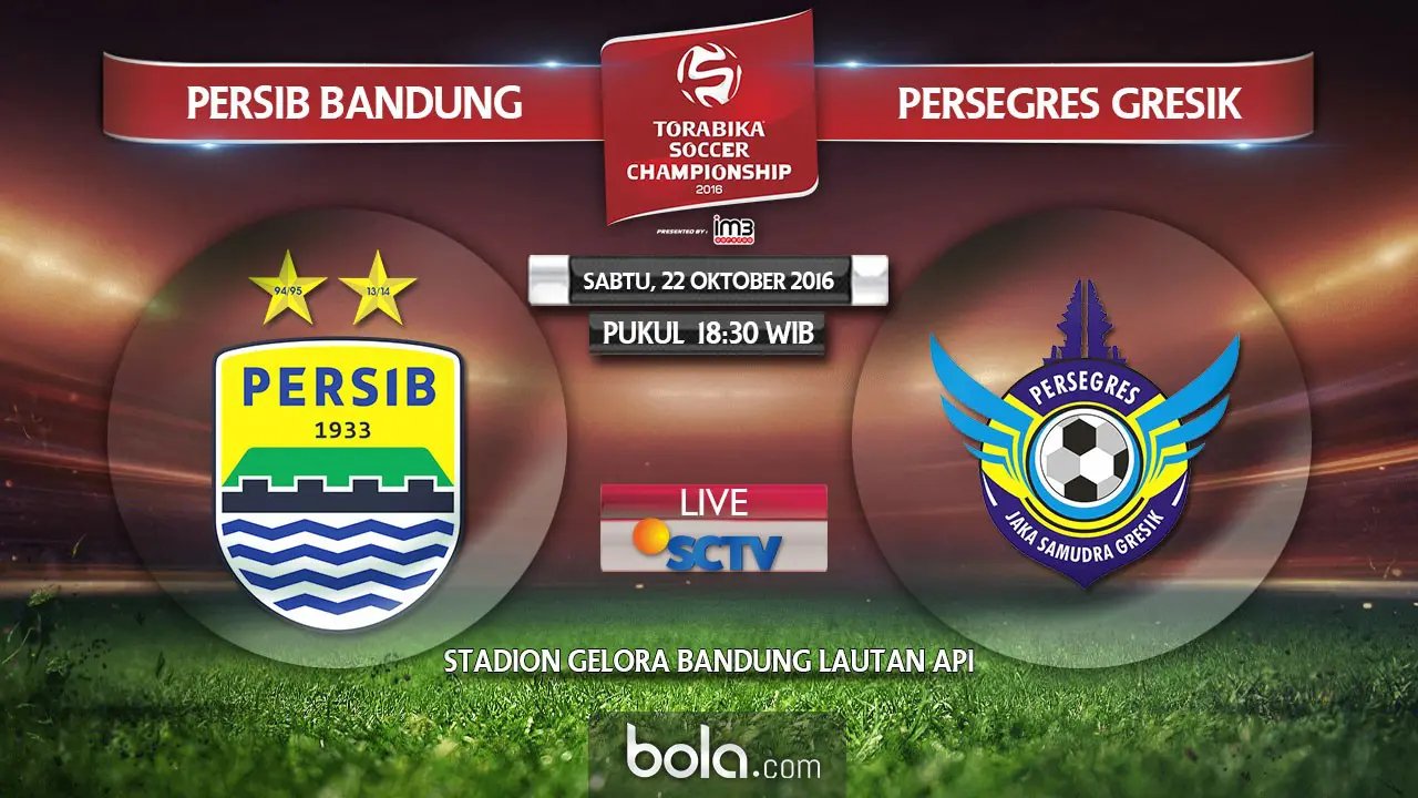 Persib Bandung Vs Persegres Gresik (Bola.com/Adreanus Titus)