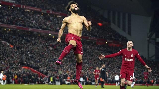 Foto: Sumbang Brace saat Hancurkan MU, Mohamed Salah Catatkan Diri Jadi Pencetak Gol Terbanyak Sepanjang Masa Liverpool