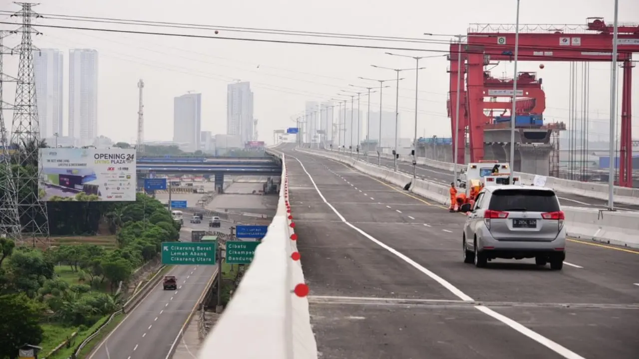 Jalan tol layang Jakarta-Cikampek