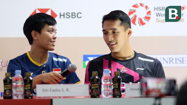 Konferensi pers Indonesia Open 2023