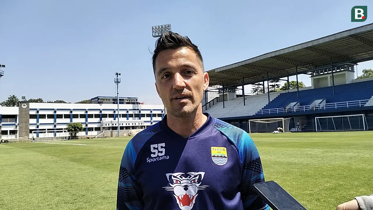 FOTO Asisten pelatih Persib, Miro Petric