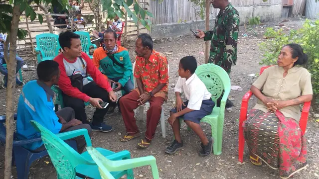 Yohanis dan Keluarga. Dok PLN