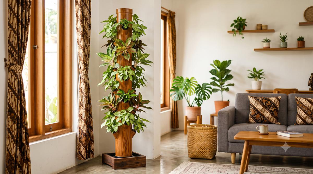 Tips Perawatan Vertical Garden di Iklim Tropis