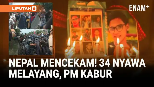 VIDEO: Nepal Mencekam Renggut 34 Nyawa, Perdana Menteri Kabur!