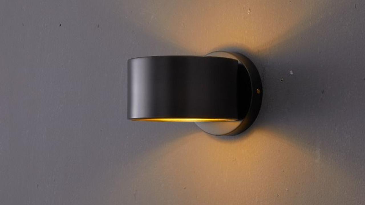Lampu pagar oval
