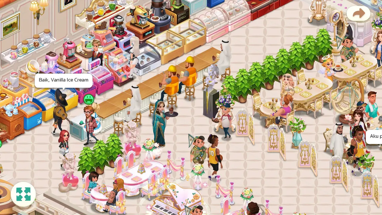 Game simulator Hello Café: Cafe Impianmu